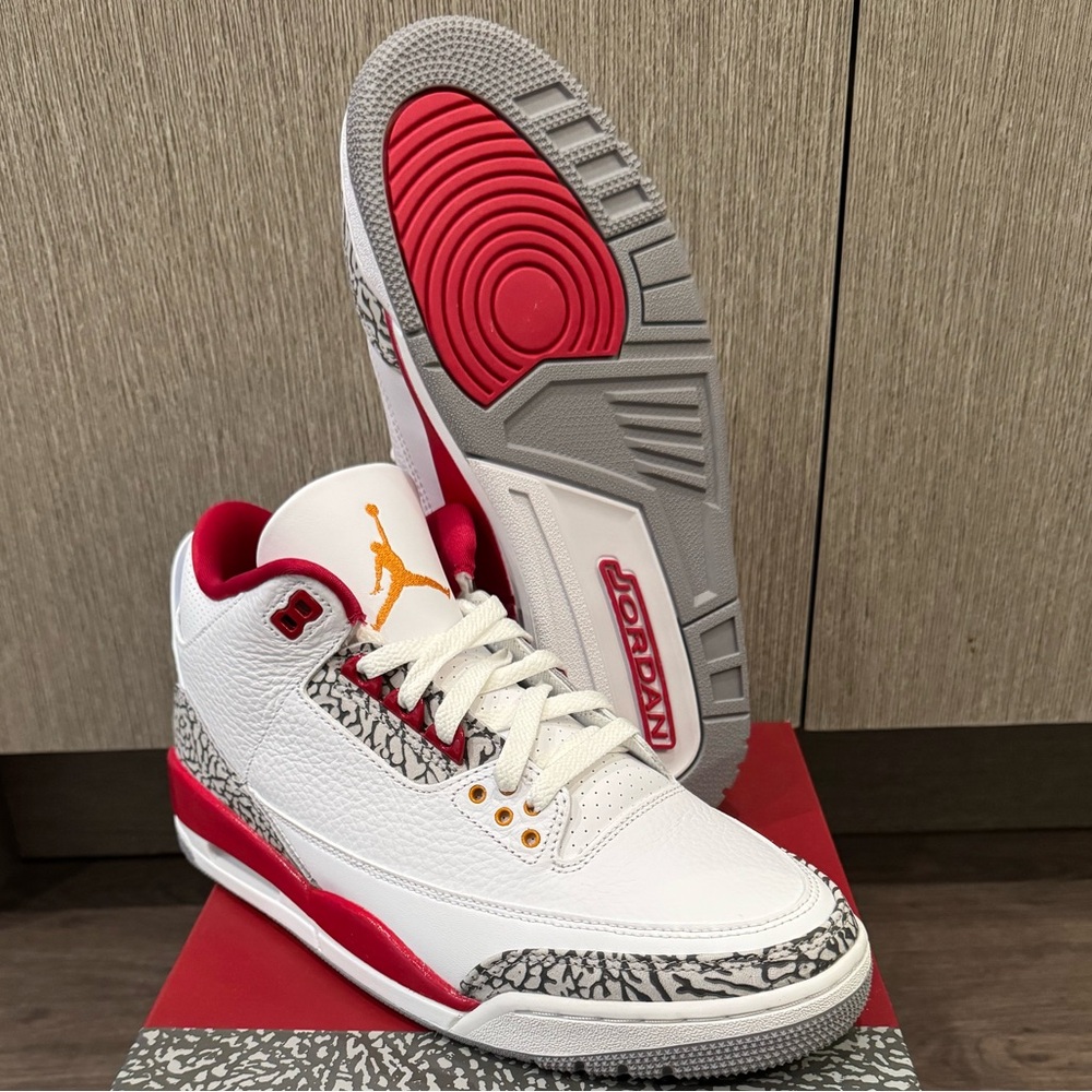 Air Jordan 3 retro Cardinal Red sz 9